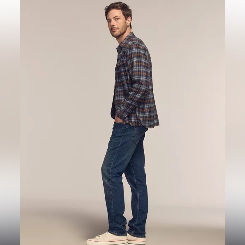 Levi's Dark Wash Definitive Slim Jeans